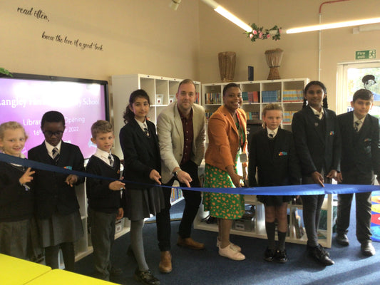 Our first library opening!