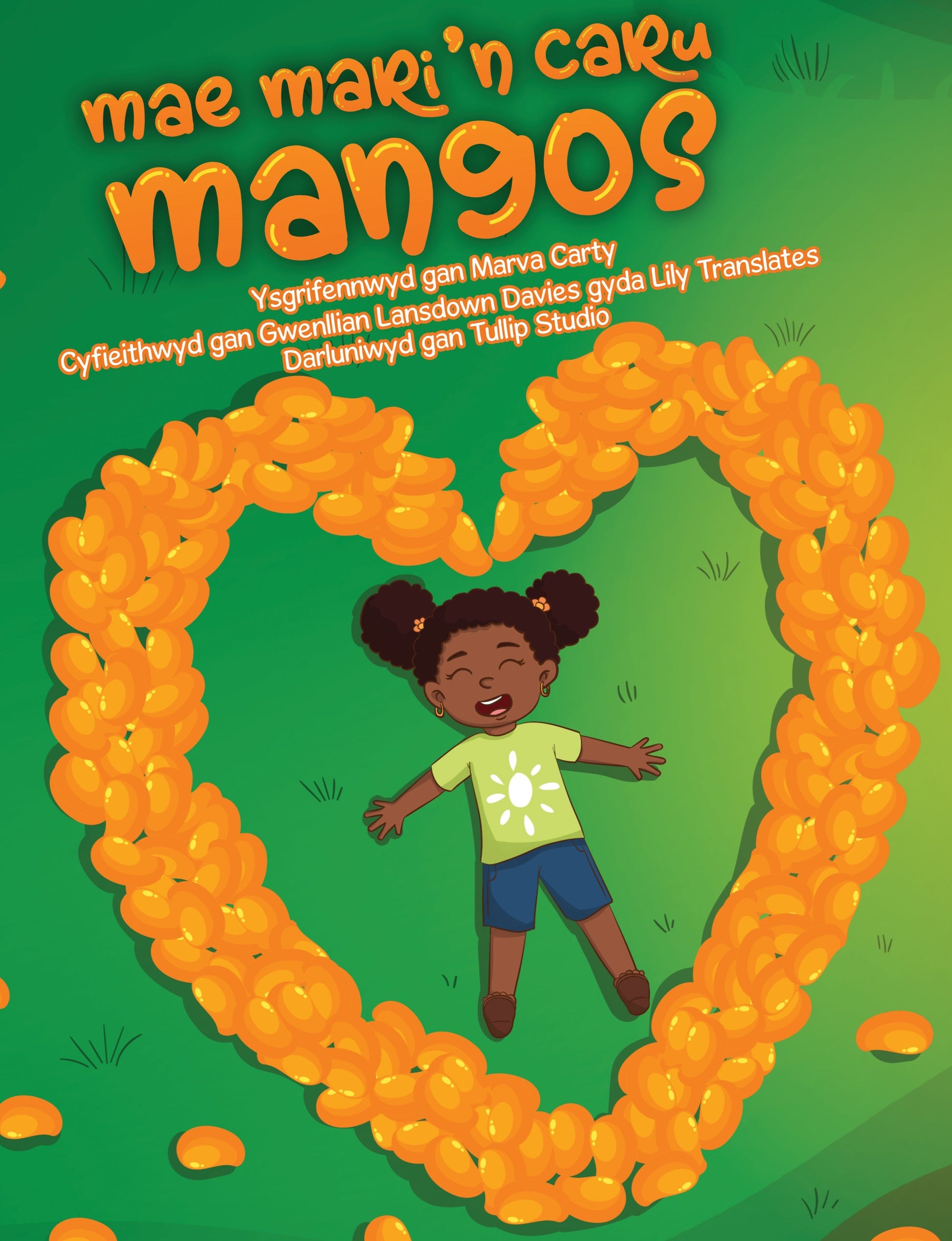 Mae Mari N Caru Mangos- Welsh book cover